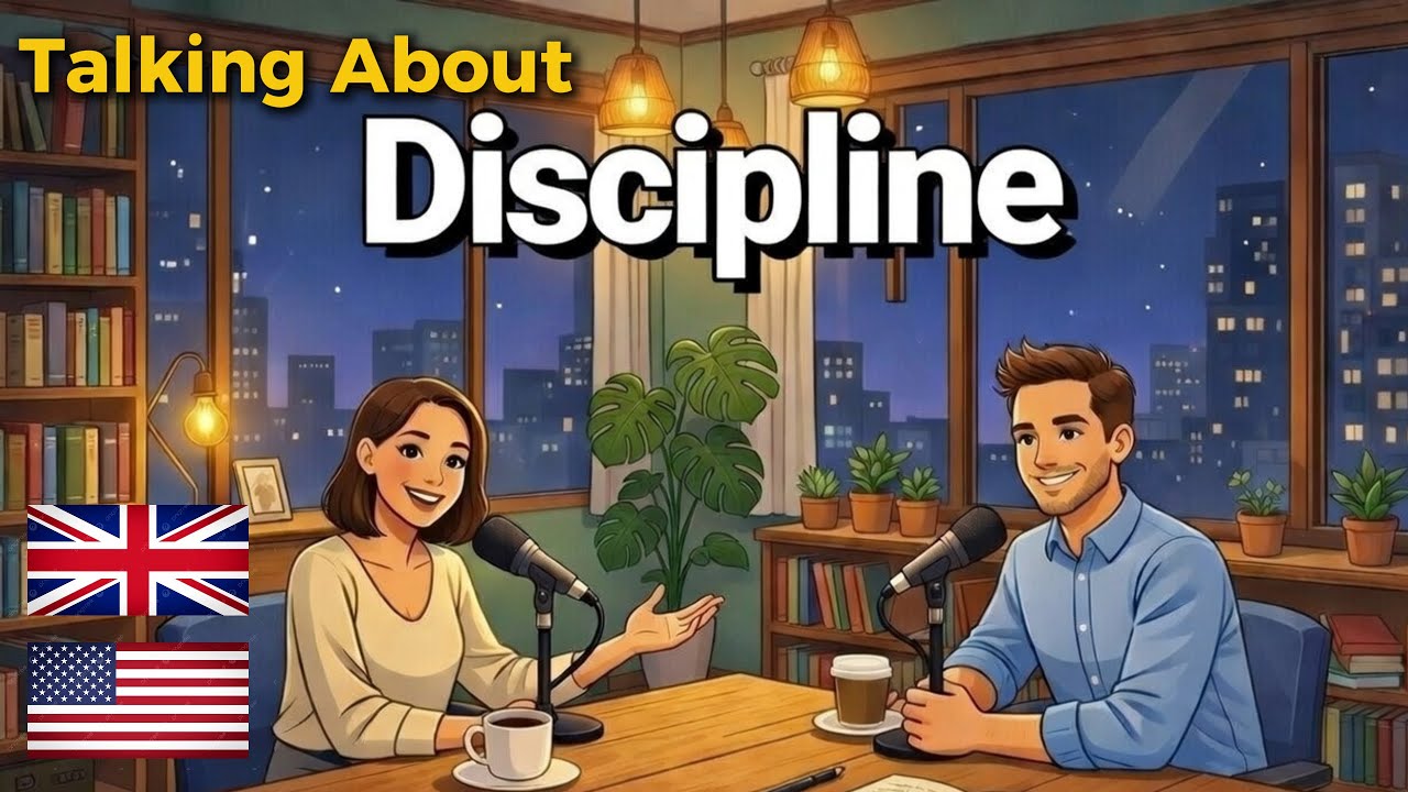 Learn to Talk About Discipline in English | English Conversation Practice for Beginners