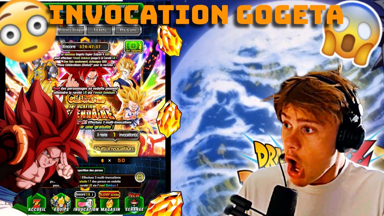 OMG IL EST TROP BEAU WESH ! INVOCATION GOGETA SSJ4 & OMEGA ! J'AI EU TROP DE CHANCE !