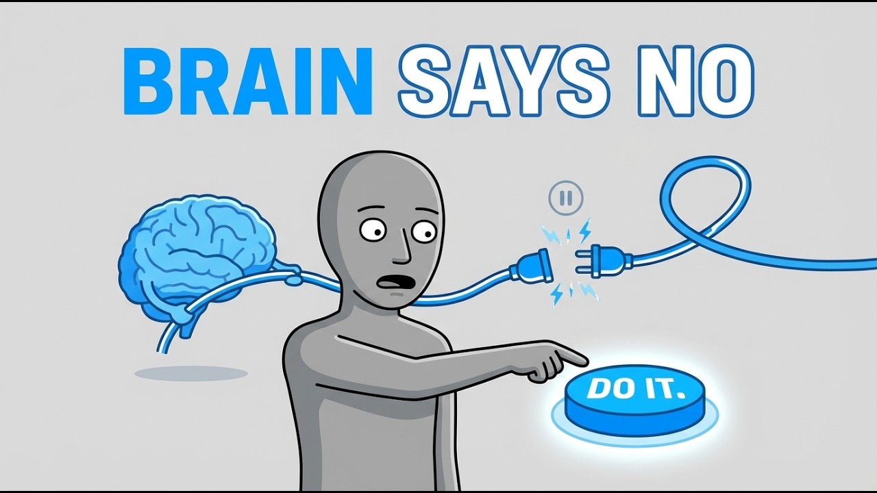 You Want to Do the Thing  Why Does Your Brain Refuse