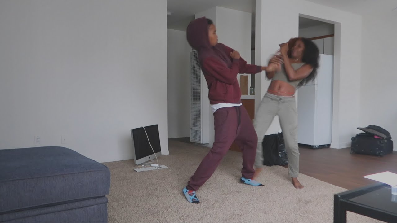 we got in a fight ..