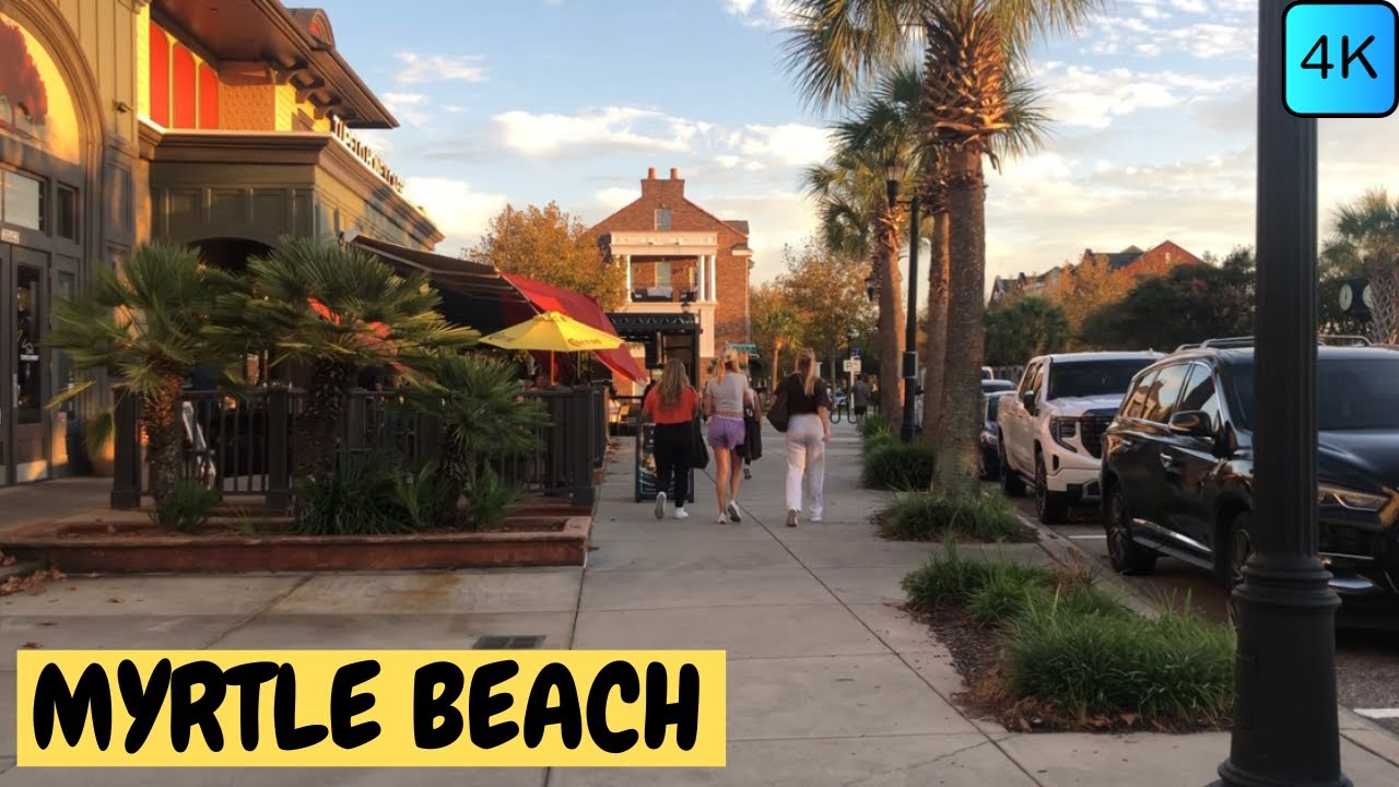Relaxing Walking Tour | Market Common - Myrtle Beach (No talking)