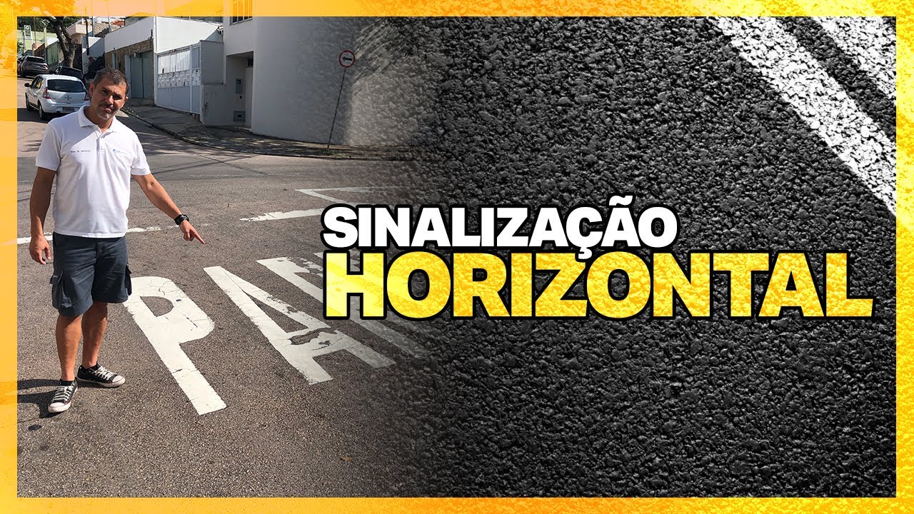 O que é SINALIZAÇÃO DE TRÂNSITO HORIZONTAL? Para que serve? ⚠️