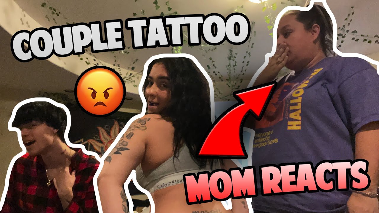 BOYFRIEND & I GOT OUR FIRST COUPLE TATTOO **reveal + mom reaction**