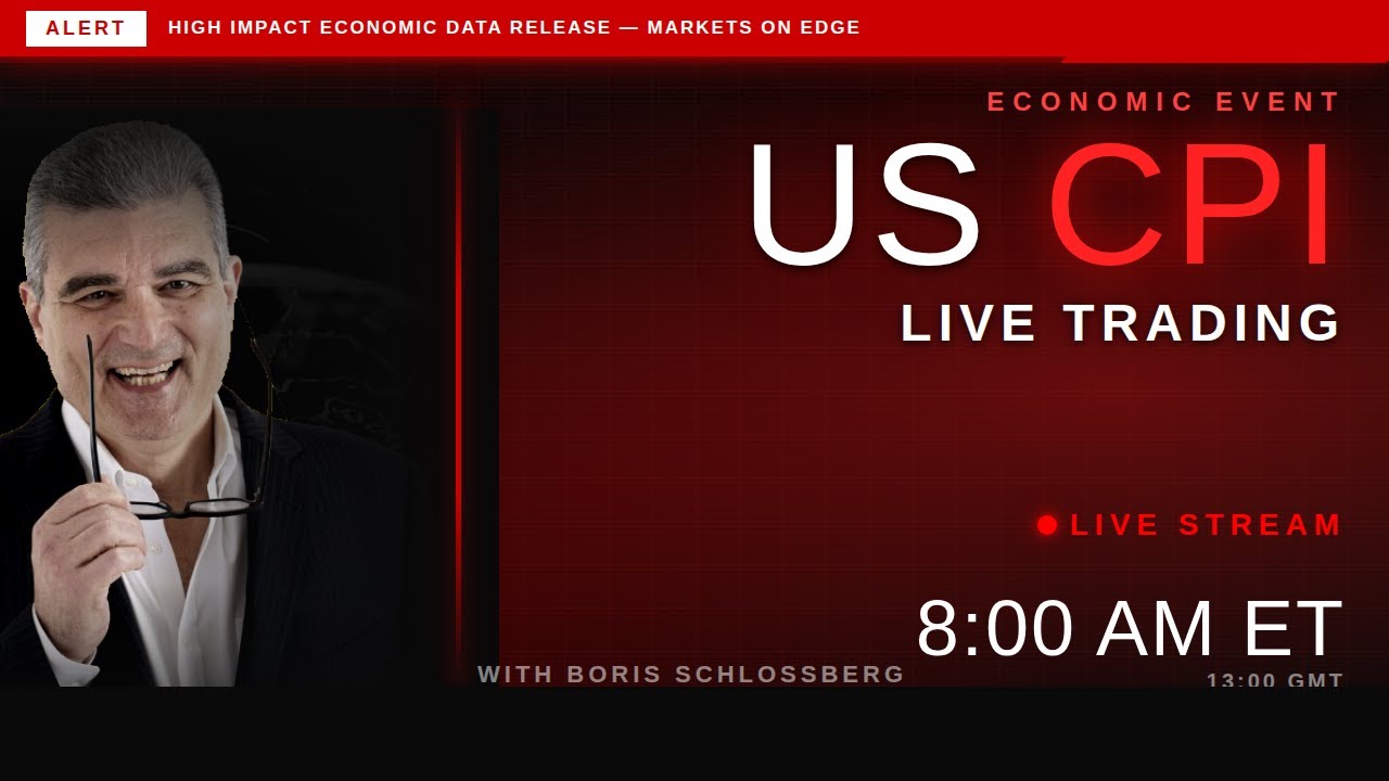 Special Event - Trading US CPI LIVE