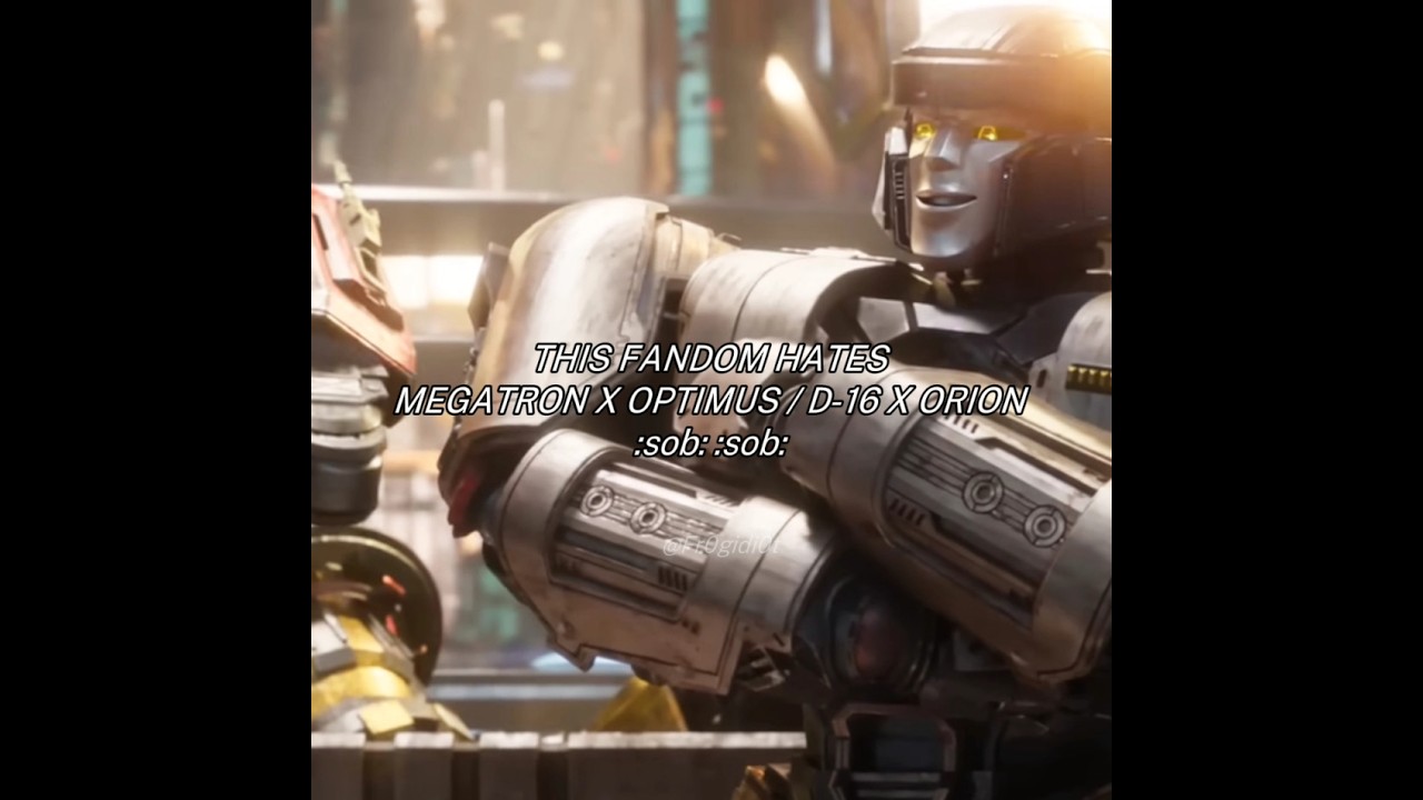 literally my comfort ship  // #megaop #transformers #transformersone #megatron #optimus #fr0gidi0t