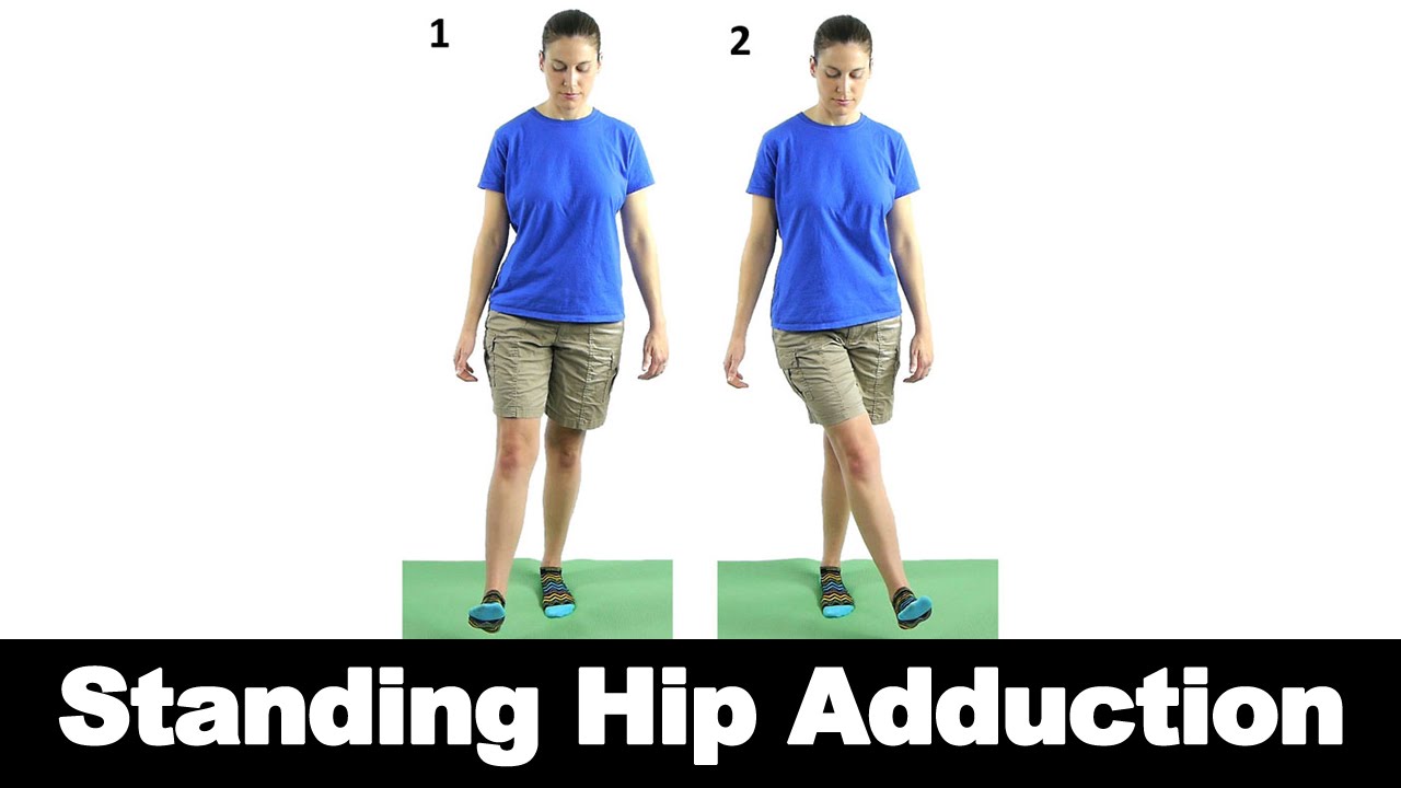 Standing Hip Adduction - Ask Doctor Jo
