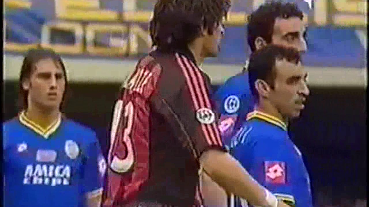 Verona 1-2 Milan - Campionato 2001/02