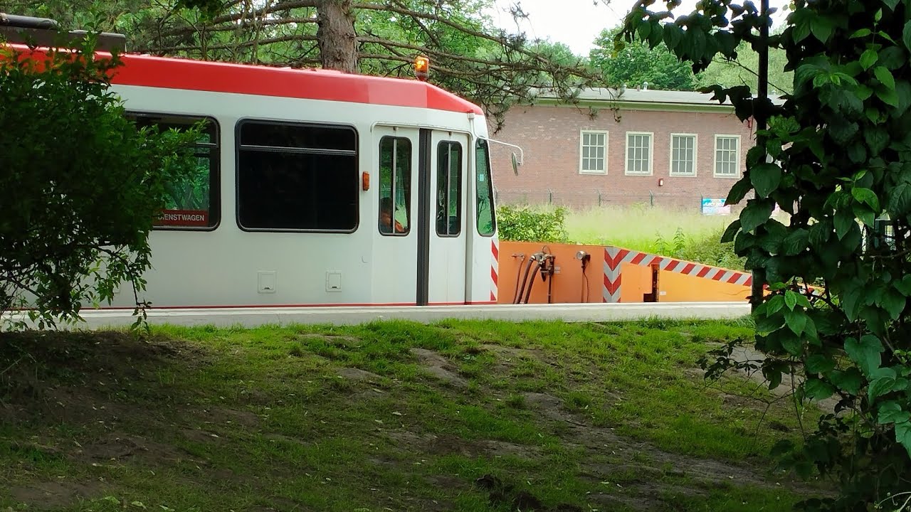 Stadtbahn Dortmund - Impressionen vom Arbeitswagen N6C 902 (N8C 142)