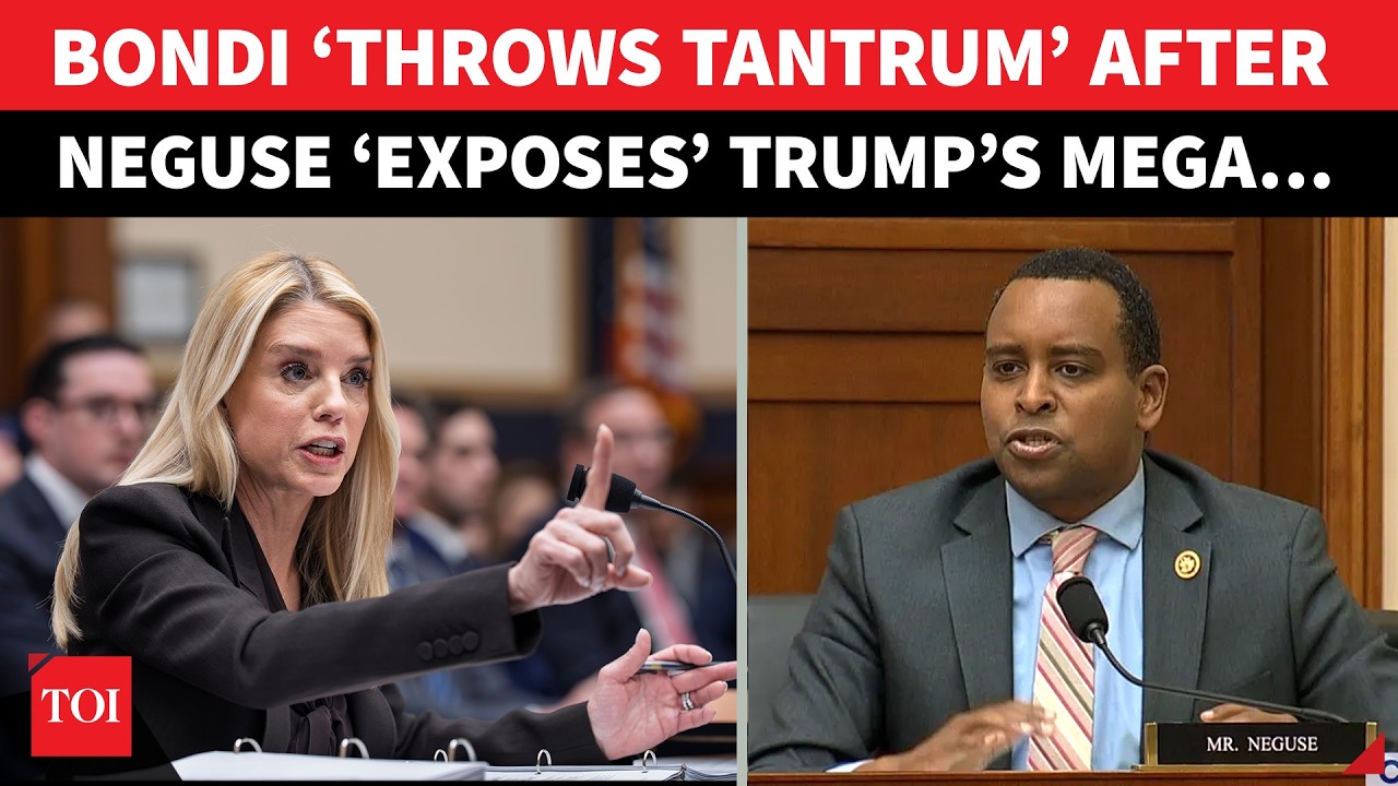 Pam Bondi Slams Table, Throws Tantrum After Neguse Exposes Trump & Her ‘Corruption’ | 'Not Funny'