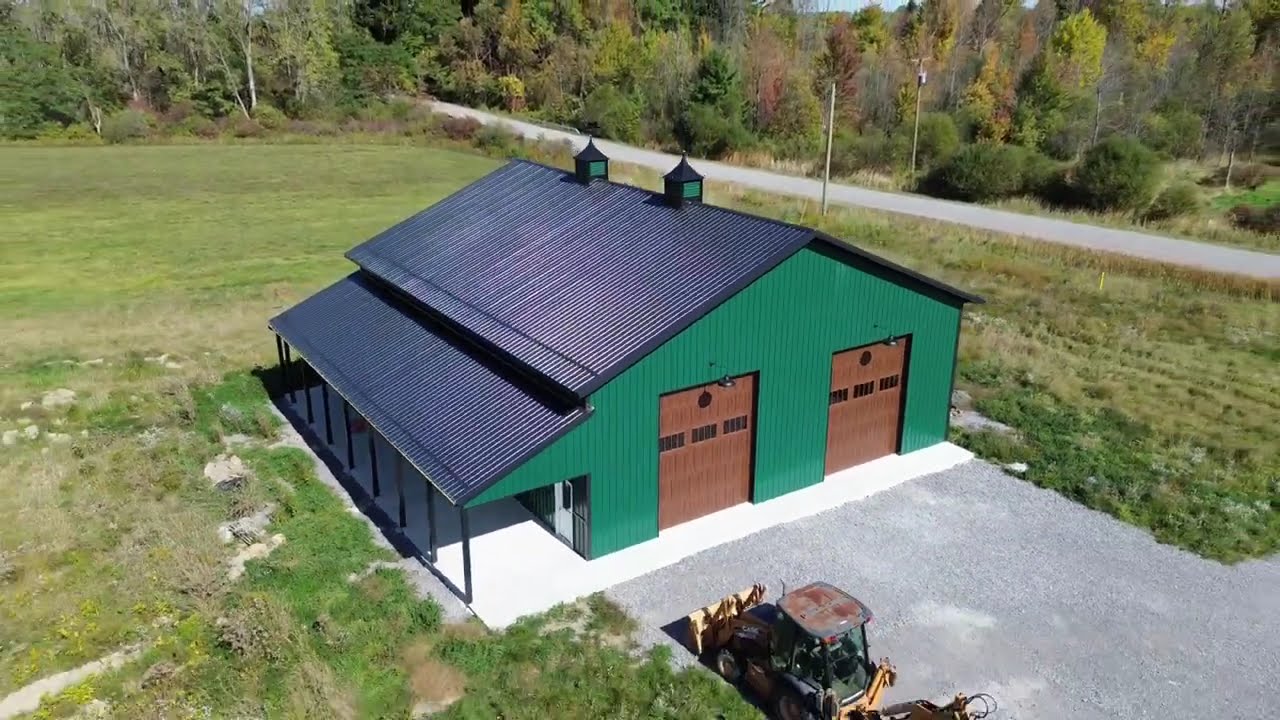 50'x60'x17' Pole Barn | Alden NY