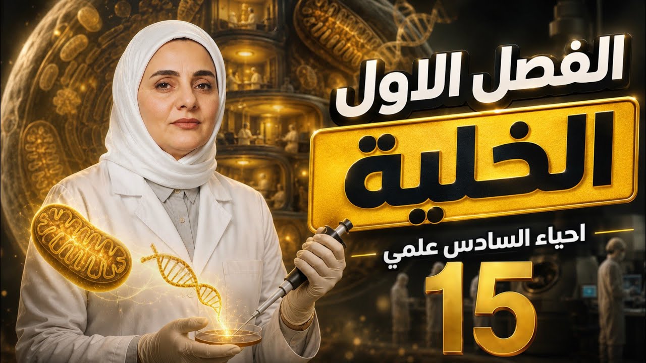 الانقسام الاختزالي الاول الفصل الاول نورا الدايني السادس العلمي
