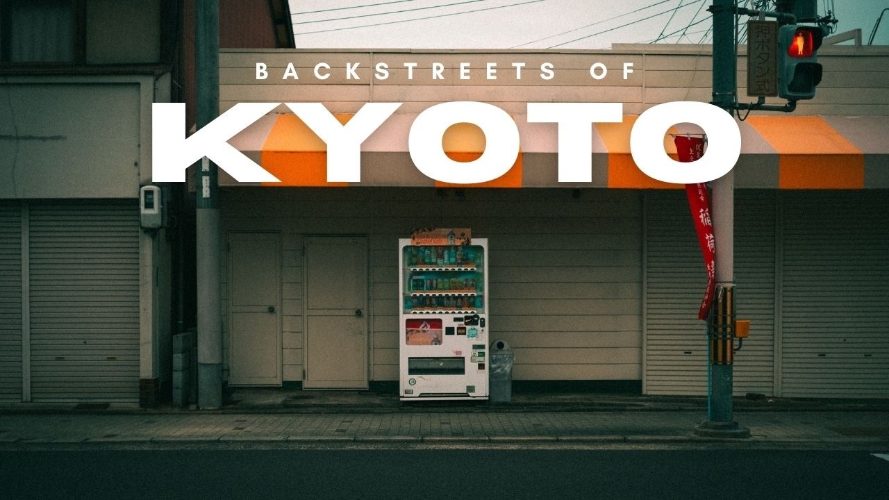Back streets of Kyoto POV photography