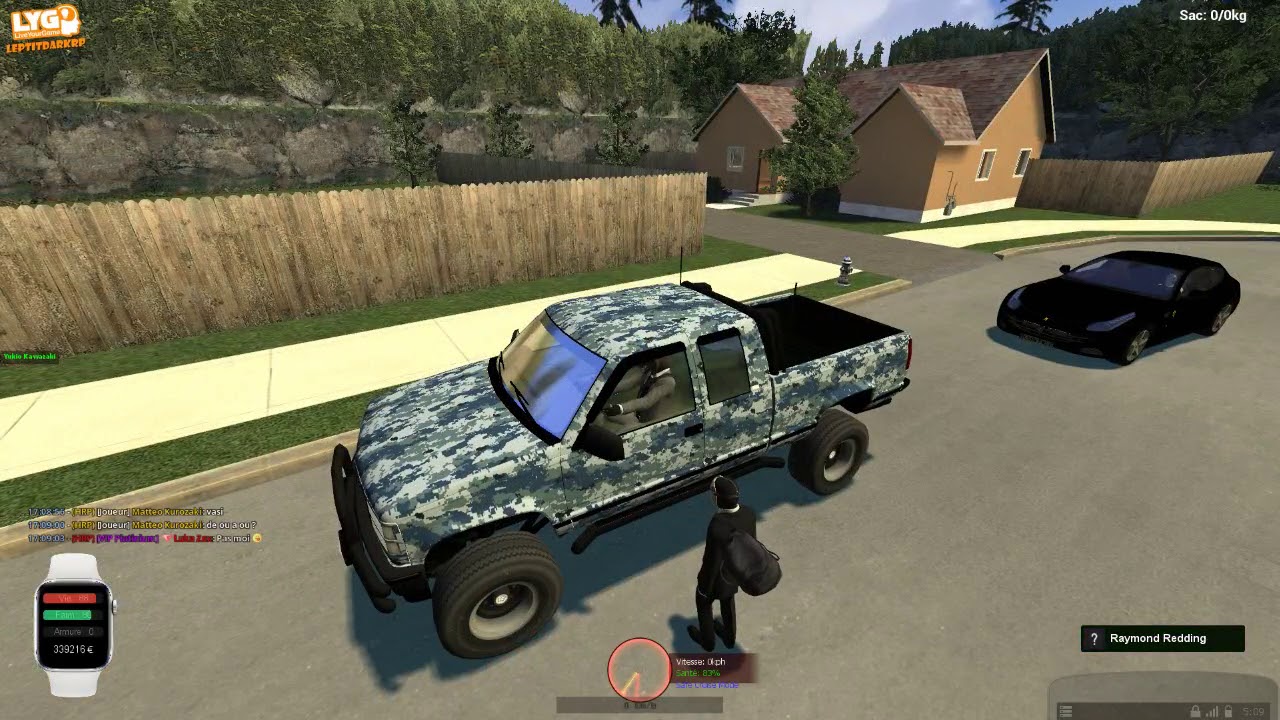 [LePtitDarkRp] Visite du serveur + lieu pour printer :D