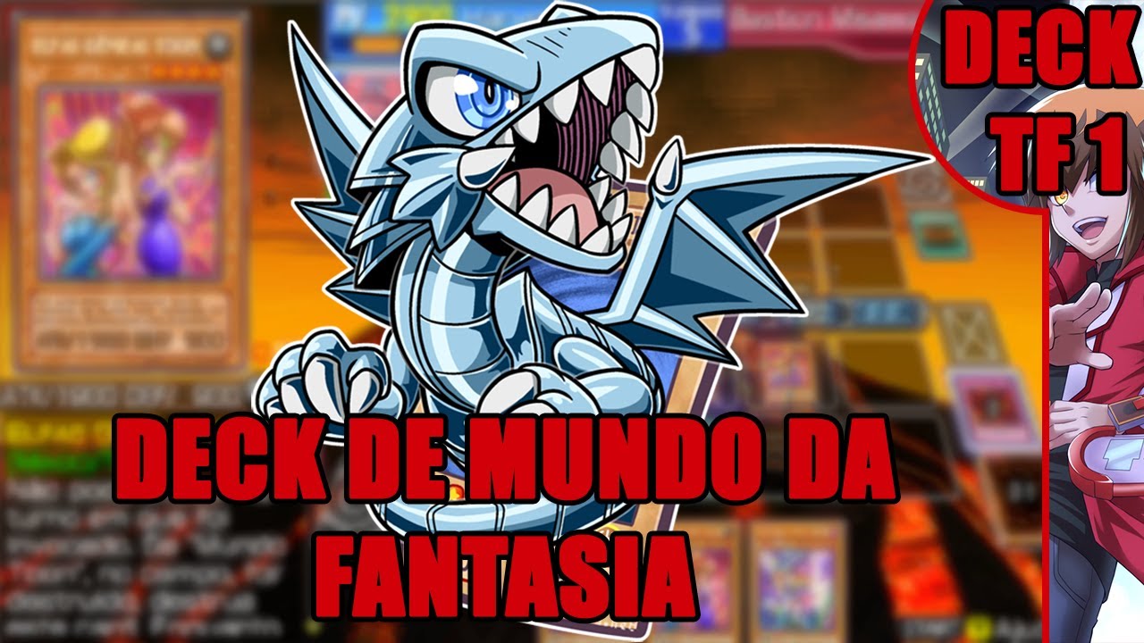 Yu-Gi-Oh! GX Tag Force - |DECK| - Deck de MUNDO DA FANTASIA 🤔😫
