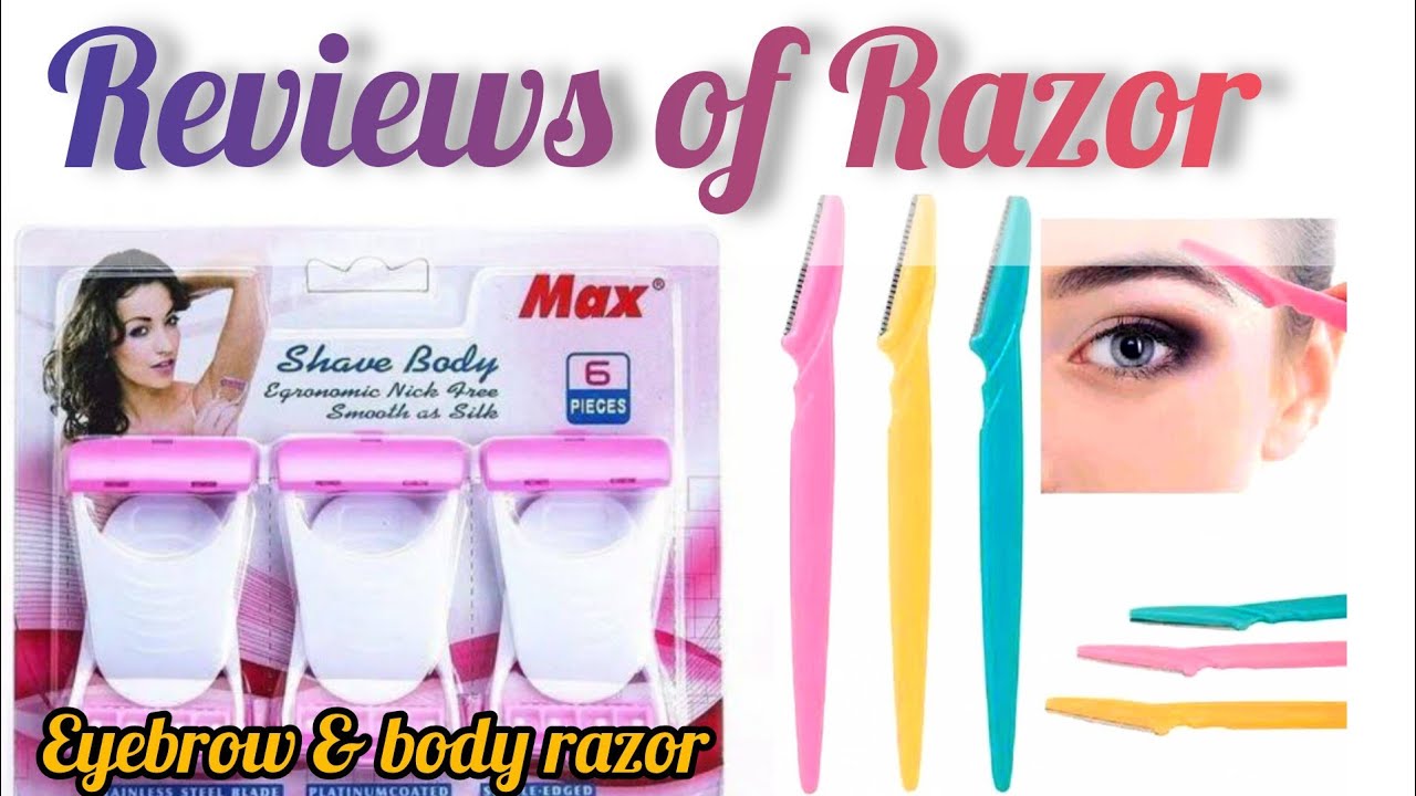 Razor for girls Eyebrow & body painless hair removing 