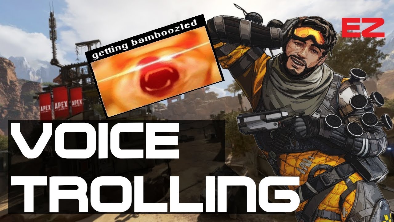 Bamboozeling people into thinking I'm Mirage's Voice Actor in Apex Legends