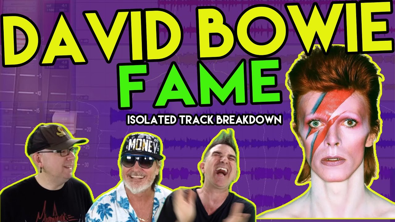 David Bowie - Fame [ISOLATED TRACKS - REACTION & ANALYSIS] musicians react S05E07