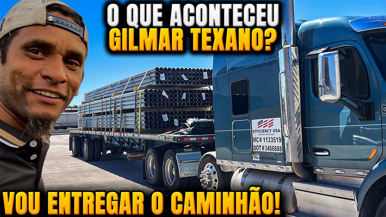 [&Uacute;LTIMA CARGA NO PETERBILT] GILMAR TEXANO VAI ENTREGAR O PETERBILT!