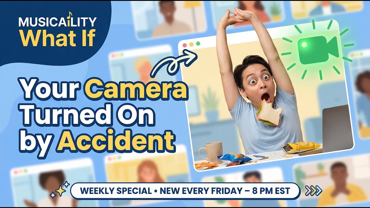 MusicAiLity What If &ndash; Your Camera Turned On by Accident 📷😬 | AI Music Video