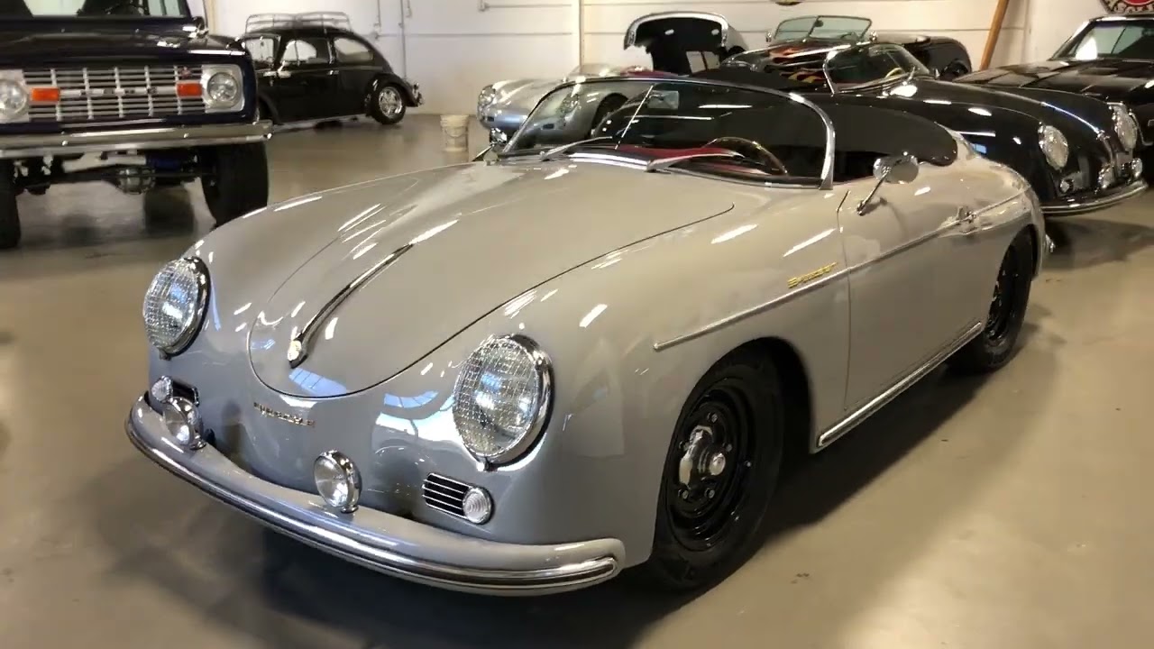 СОВЕРШЕННО НОВАЯ реплика 356 Speedster, построенная компанией Vintage Motorcars из Калифорнии, В ...