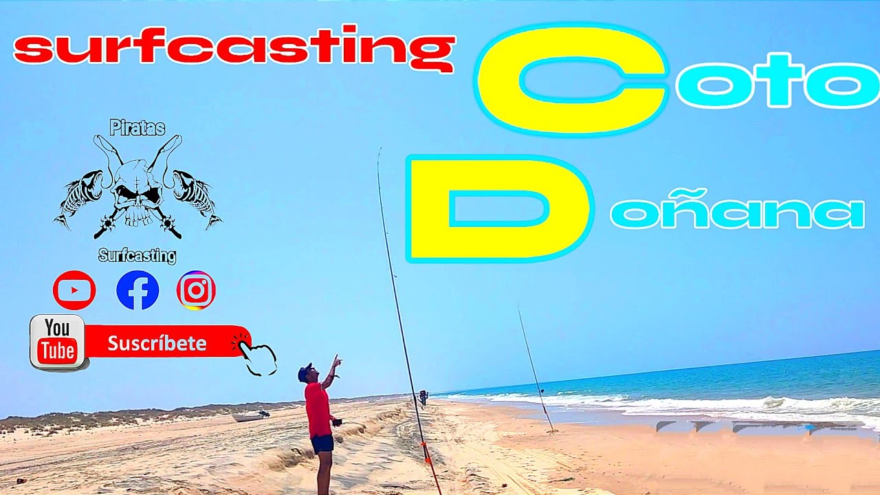 ‼️ Surfcasting Coto Doñana 🔥Hack Trick con la caña daiwa masterise💣🏴‍☠️🎣‼️