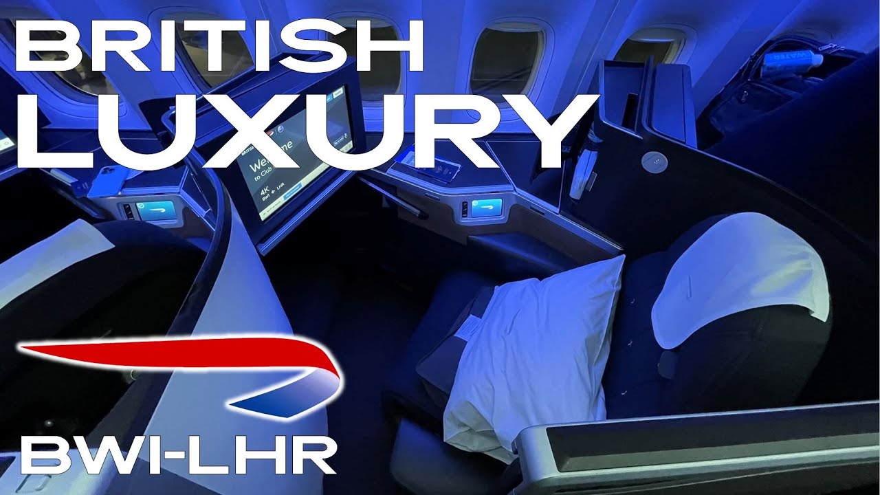Baltimore's Only Long-Haul Flight! British Airways Club Suites on the 777