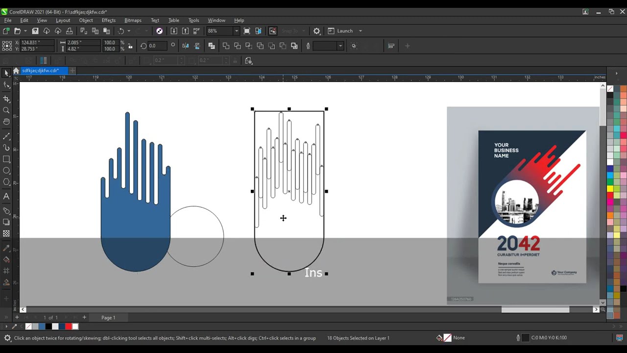 Best Coreldraw Tips & Tricks For Making Beautiful Busness flyer Template - Ahsan Sabri