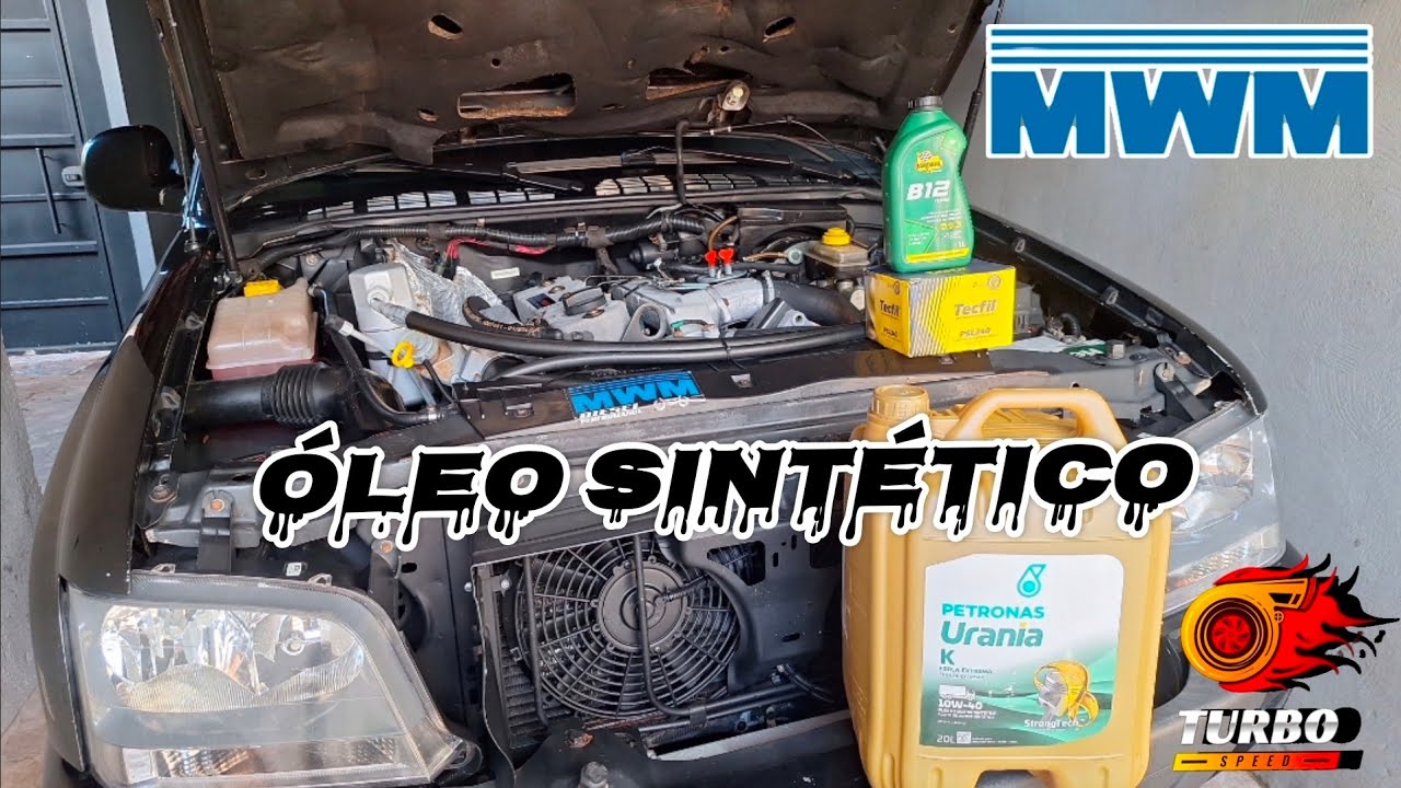 🔴TROCA DE OLEO S10 MWM 2.8 SPRINT ÓLEO SINTÉTICO 10W40.
