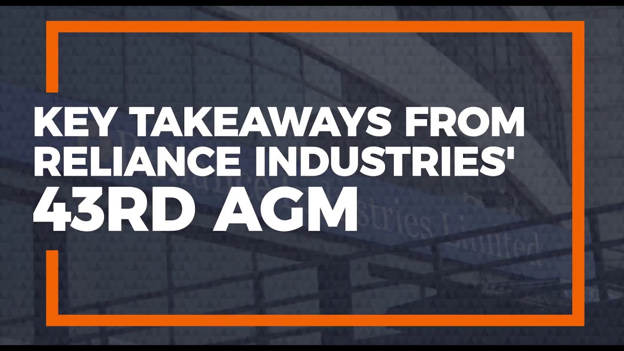 Key Highlights From Reliance Industries' First Virtual AGM