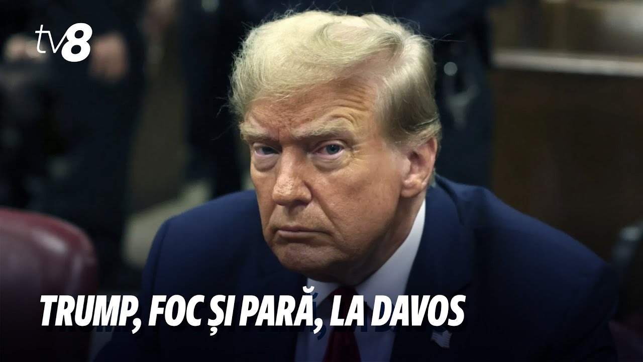 Donald Trump, foc și pară la Davos: A anunțat o întrevedere cu Volodimir Zelenski