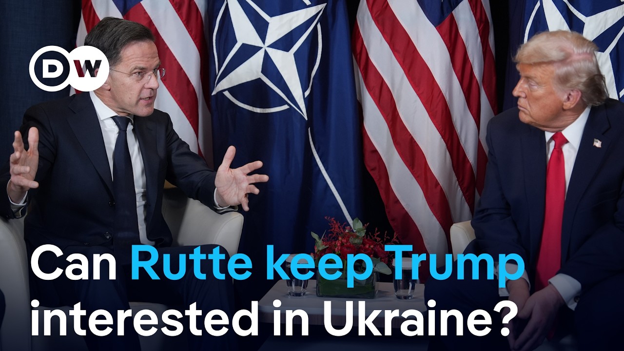 NATO chief Mark Rutte visits Kyiv to shore up support for Ukraine | DW News