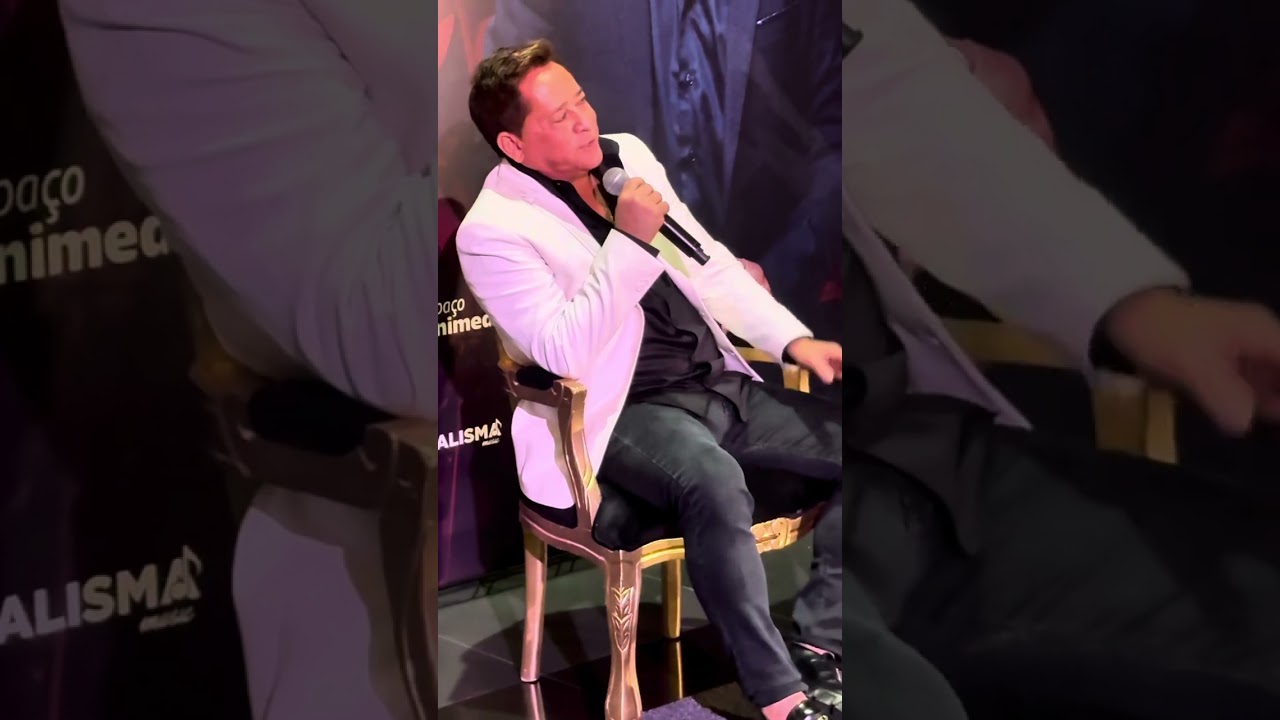 Entrevista com Leonardo na coletiva de imprensa de seu DVD “ Uma História Sem Fim “