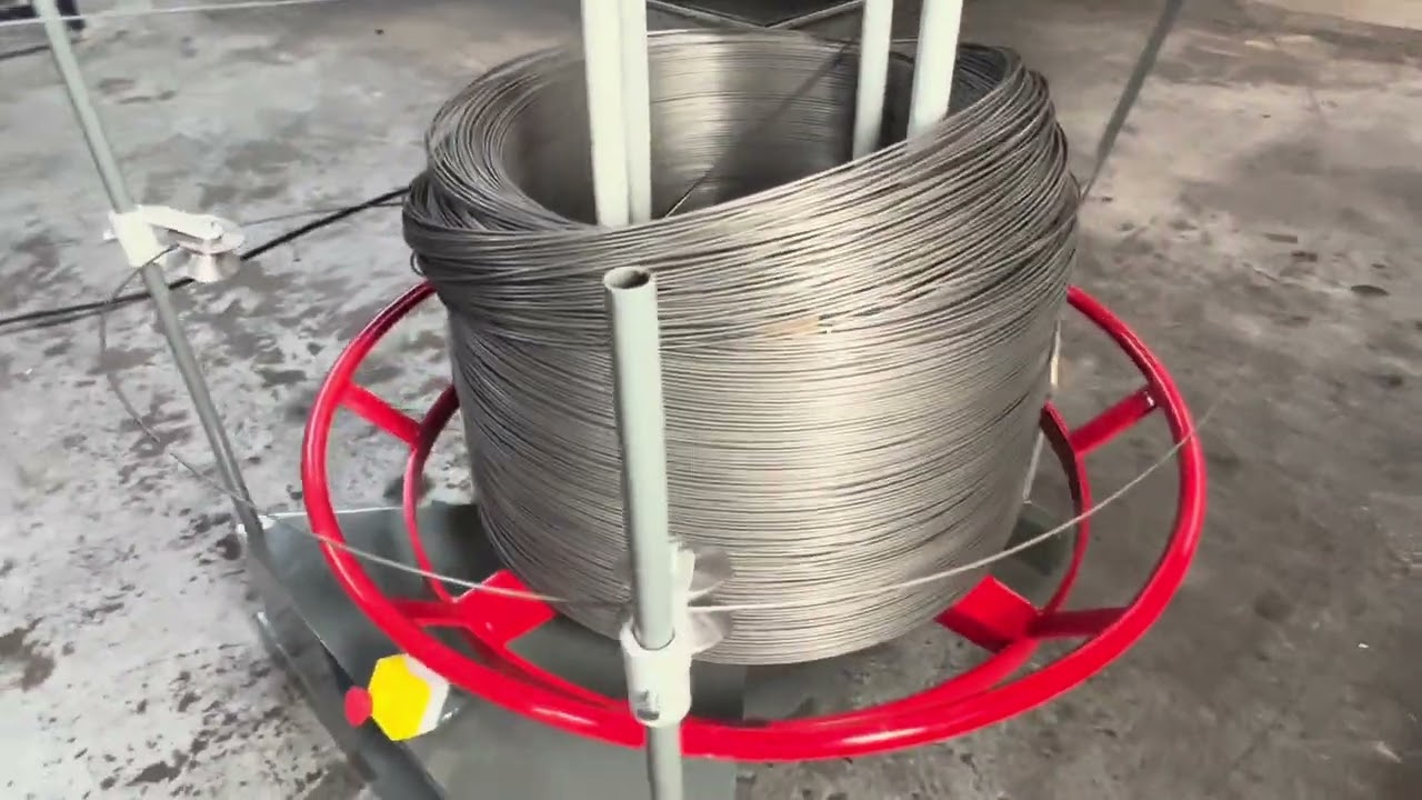 Drahtbiegemaschine Aufstellen