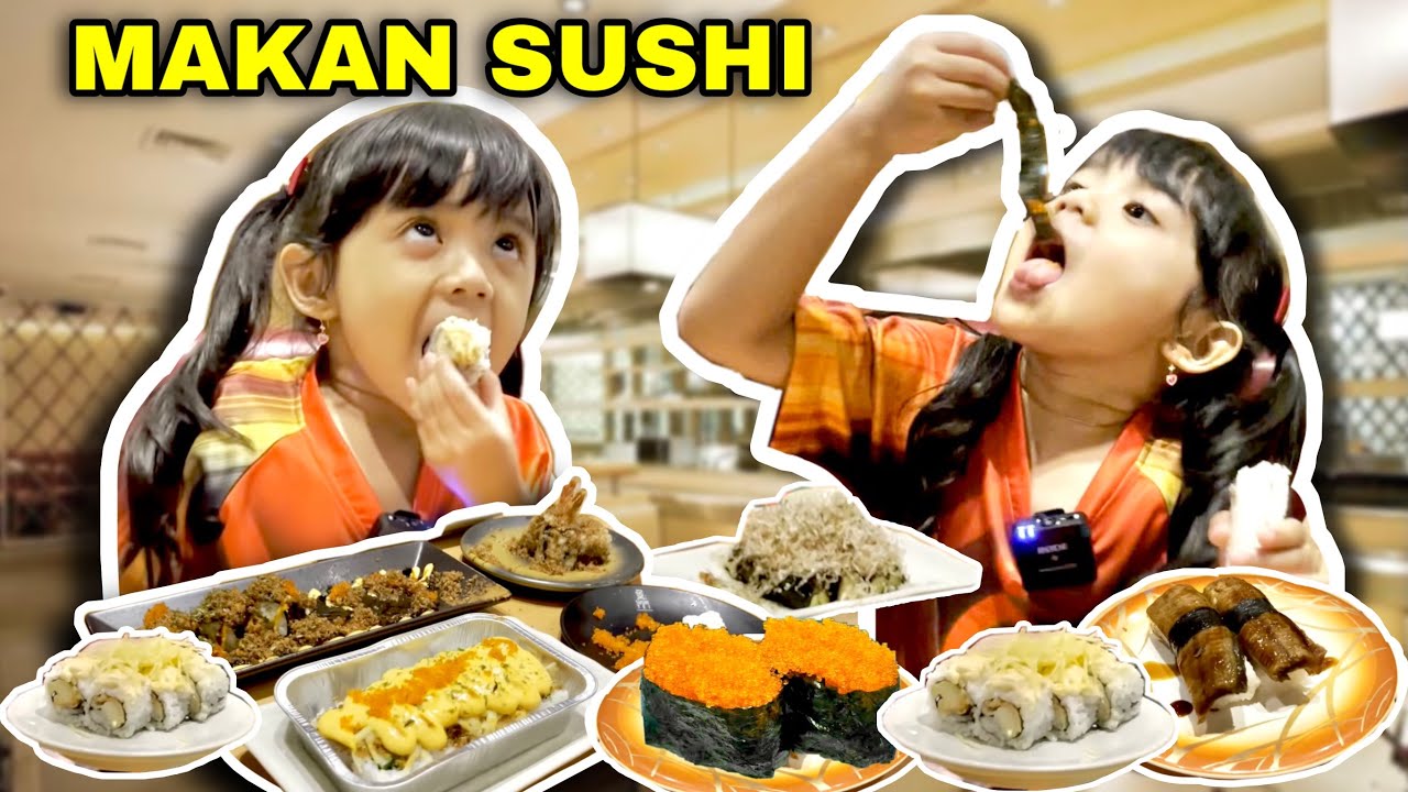 MAKAN SUSHI BANYAK 😲❓ SAMANTHA BORONG SUSHI