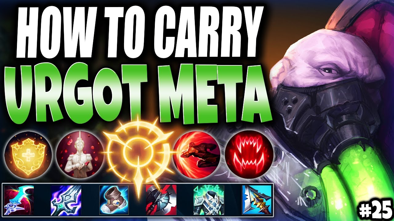 Learn how to CARRY with the BEST URGOT BUILD ~ LoL Meta Urgot #25 Season 11 Guide (Runes/Items)