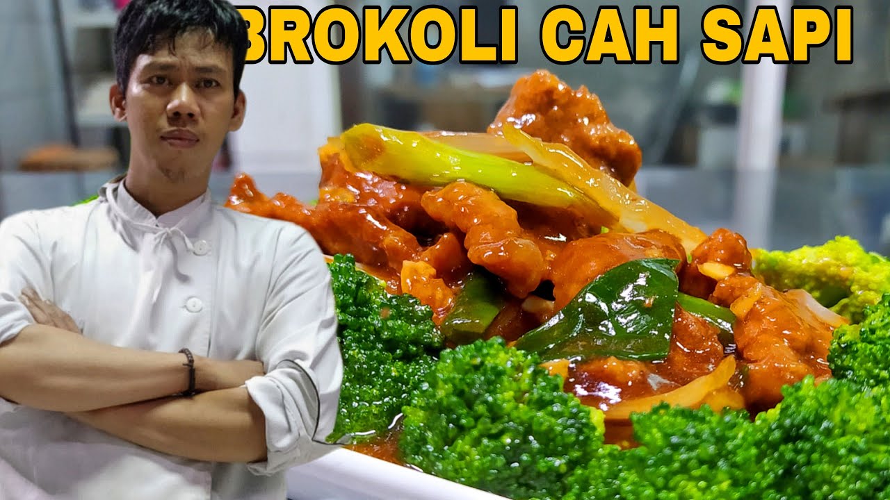 Brokoli cah sapi, style restaurant bintang 5 || ala nanang kitchen