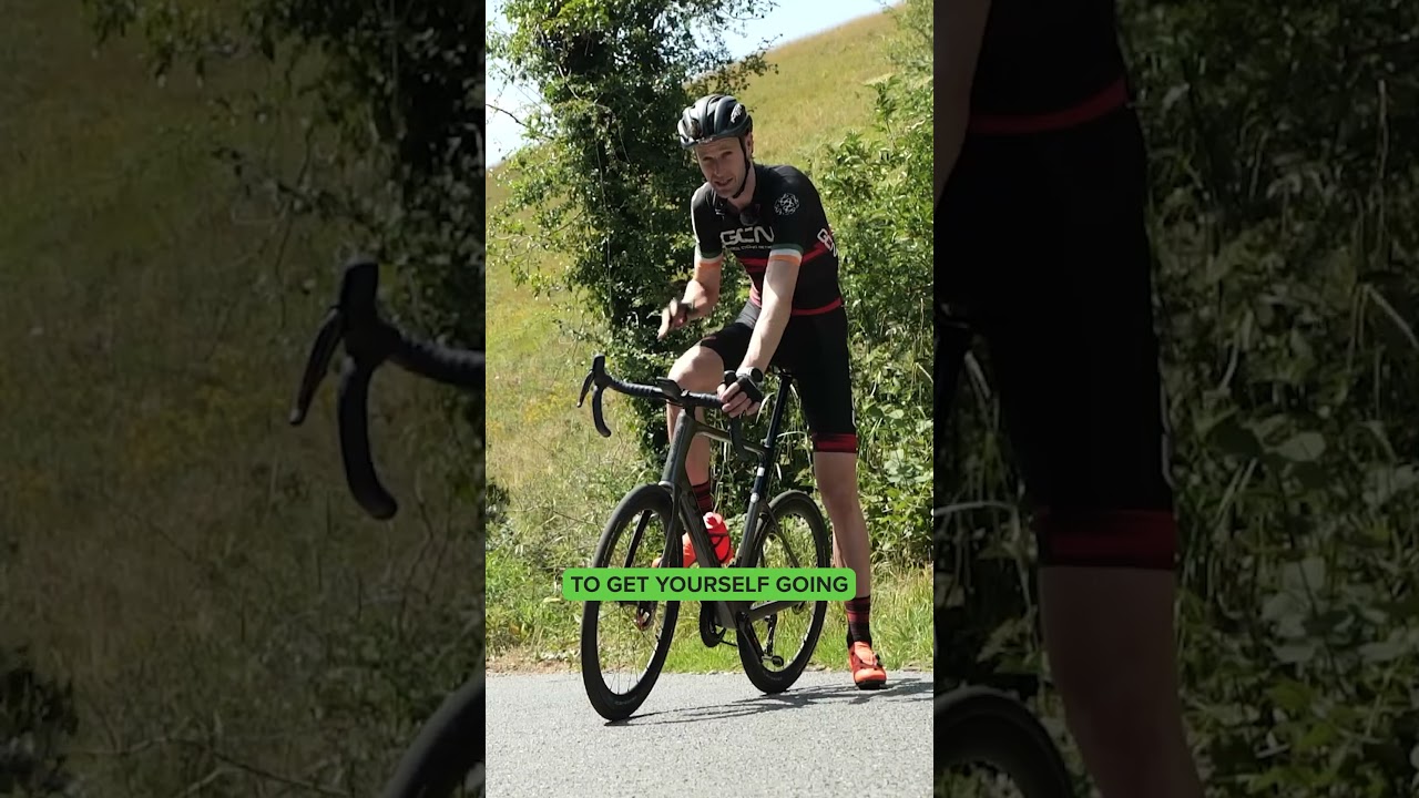 The dreaded uphill stop! 🚴&zwj;♂️🏔️