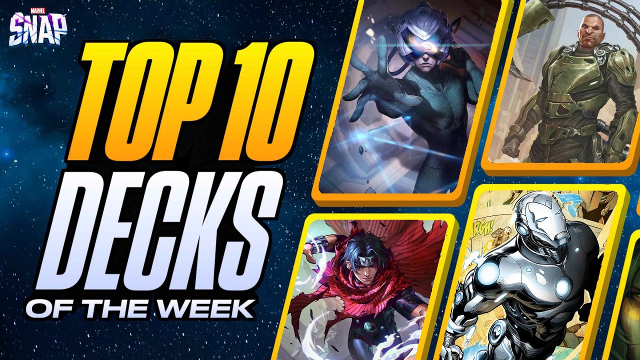 TOP 10 BEST DECKS IN MARVEL SNAP | Weekly Marvel Snap Meta Report #199