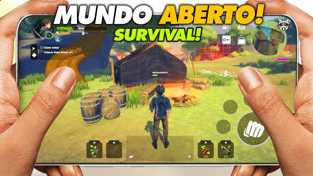 Set Zero Survival NOVO JOGO DE SOBREVIVENCIA E MUNDO ABERTO PARA CELULAR ANDROID E IOS