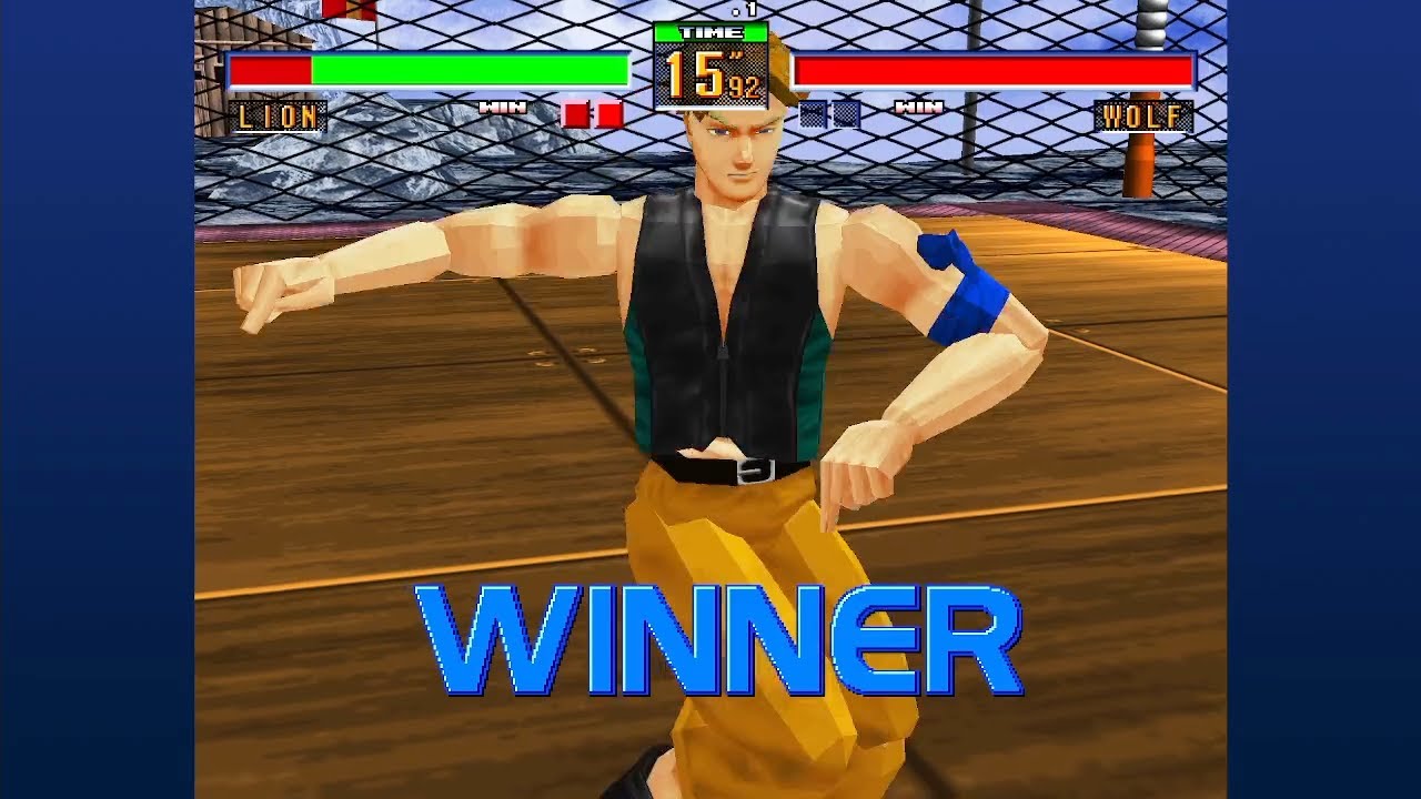 バーチャファイター2 Virtua Fighter 2 - リオン_20260204 #VF2 #リオン #Lion #PS3 #レトロゲーム #retrogame