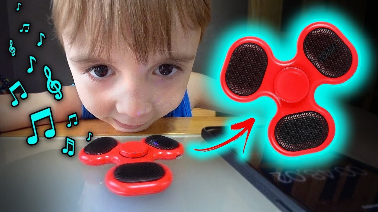 FIDGET SPINNER QUE TOCA MÚSICA!! Led Music Hand Spinner