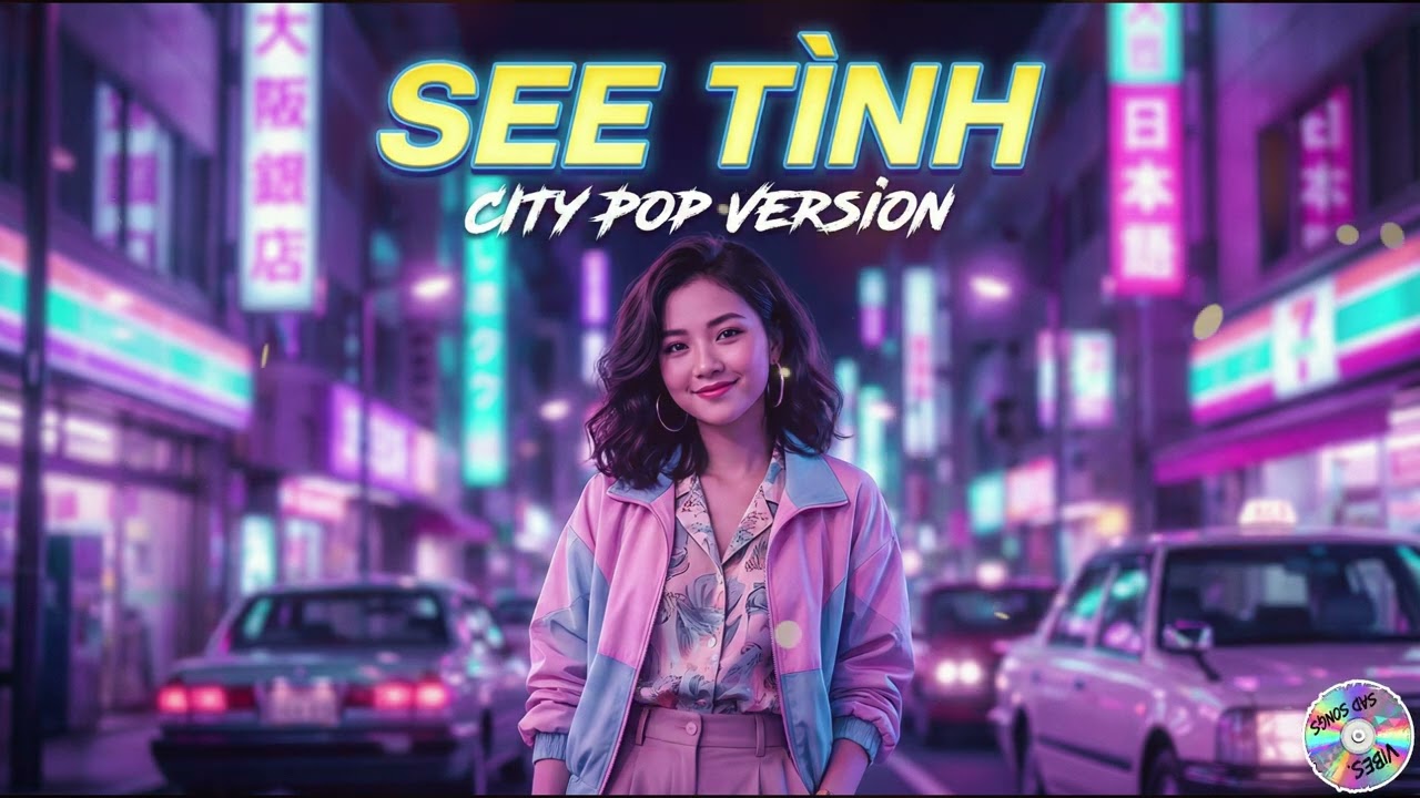 See Tình | AI Cover City Pop 1980 | Hoàng Thùy Linh | Retro Việt Cực Cuốn