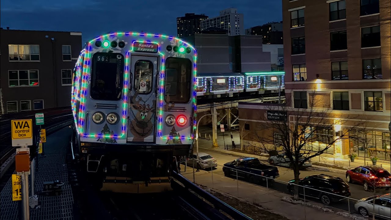 Metra Railfaning: Metra & CTA holiday catches 12/16-12/19