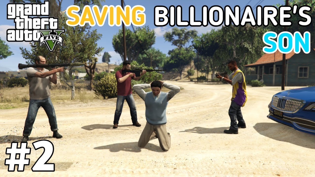 We Saved Big Billionaire's Son #2 #gta5gameplay #gta5