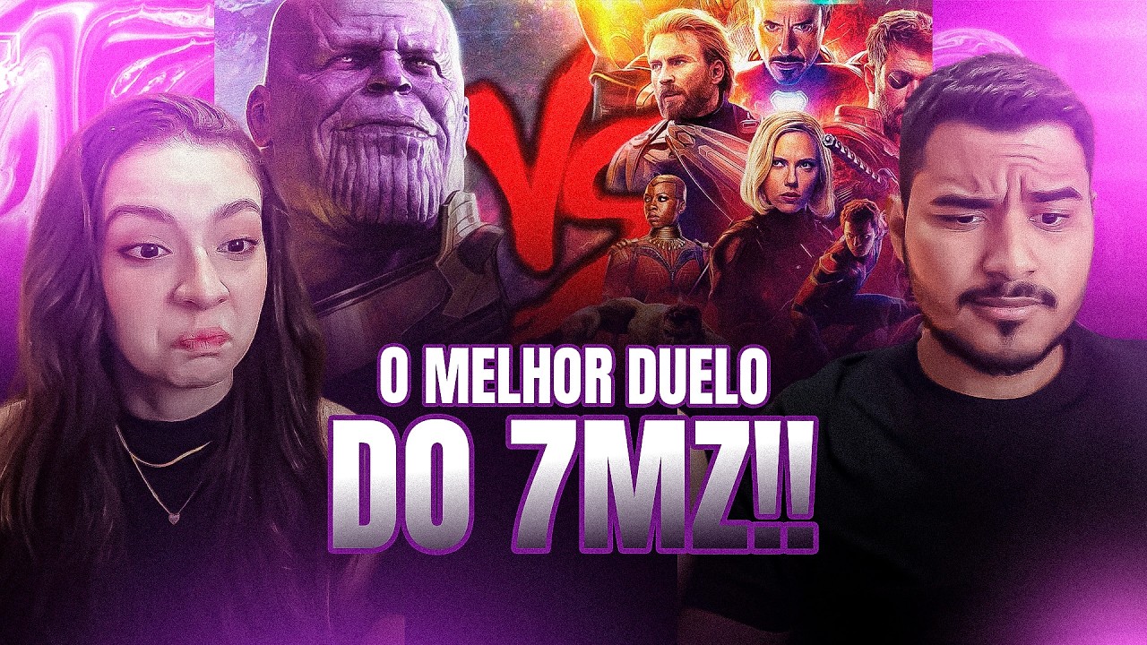 CASAL REAGE: Vingadores VS. Thanos | Duelo de Titãs (ESPECIAL VINGADORES: GUERRA INFINITA)