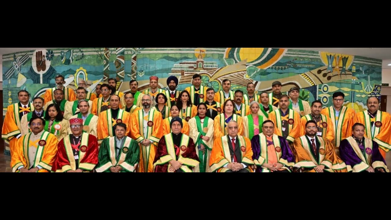 Lt Governor Manoj Sinha addresses 11th Convocation Ceremony of Shri Mata Vaishno Devi University