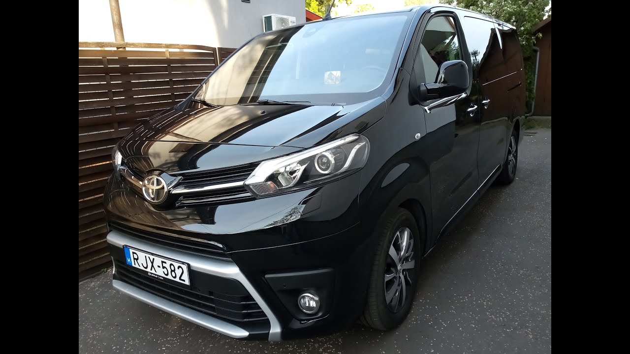 Toyota Proace Verso 2.0D bemutató/hét személy luxusban