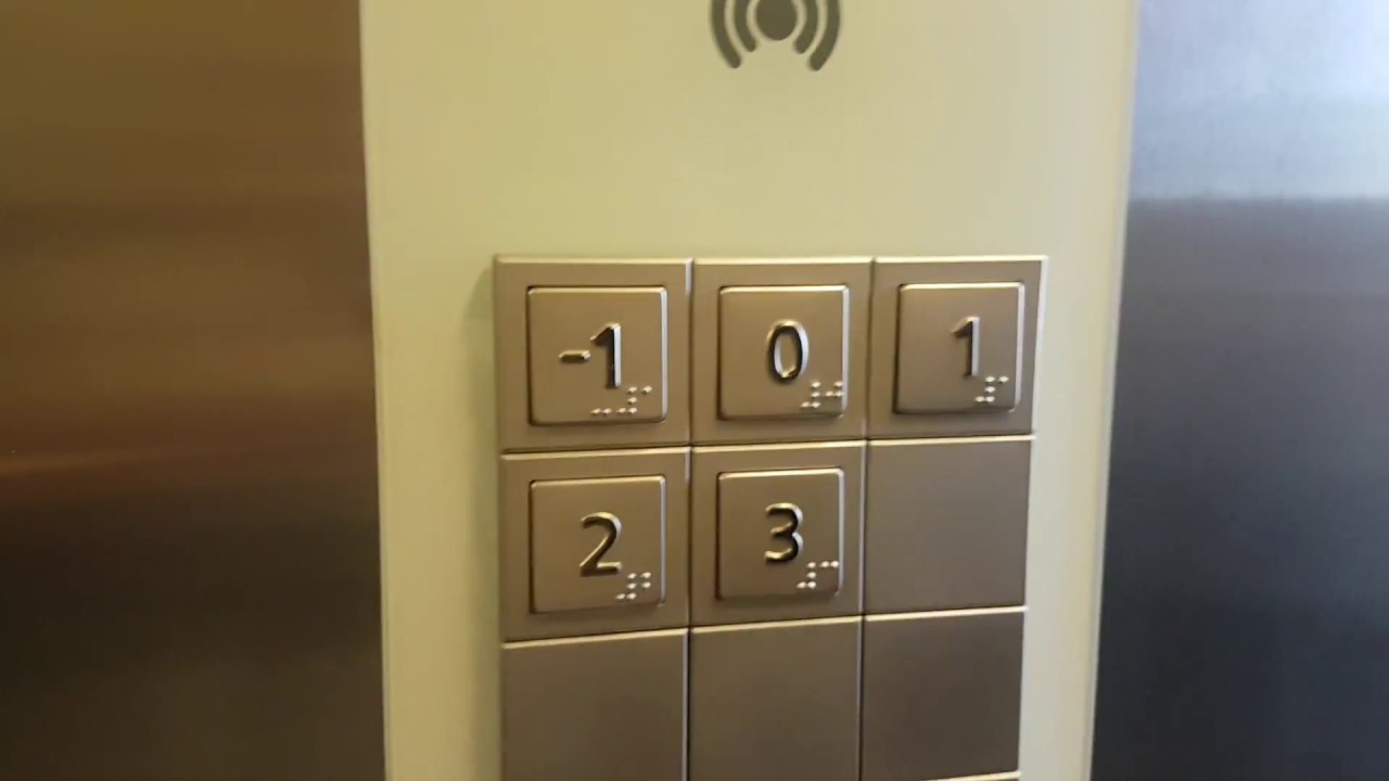 Schindler 3300 MRL Traction elevator [Elevator 12] at Canossa Verona House (newer section) (QLD)