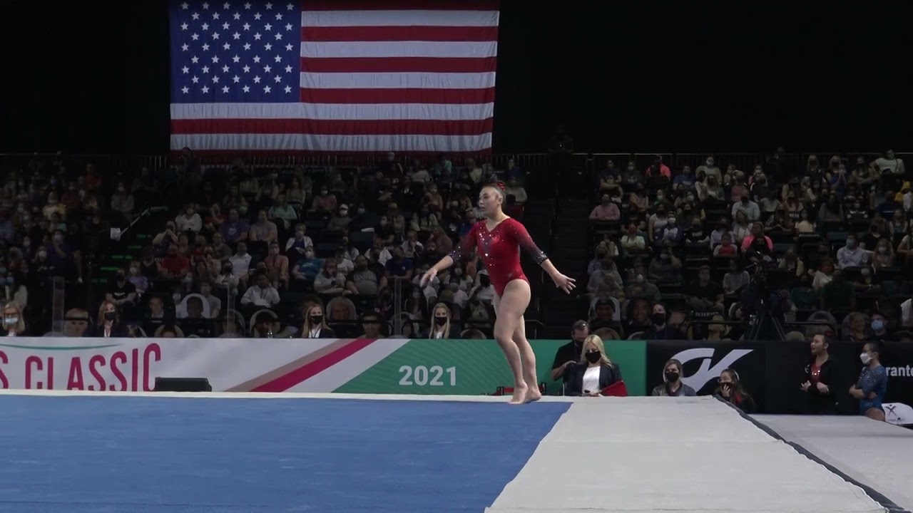 Emily Lee - Floor Exercise - 2021 GK U.S. Classic - Senior Competition