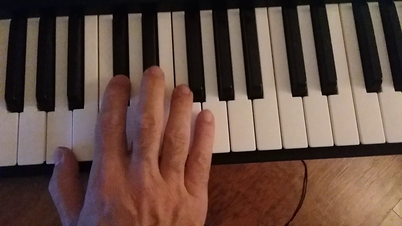 How to play On the dark side Eddie and the Cruisers Piano